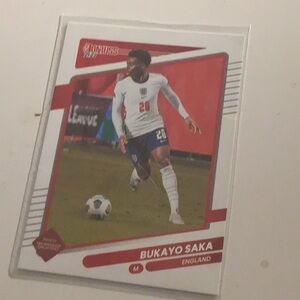 Panini Kids Trading Card - Red and White
